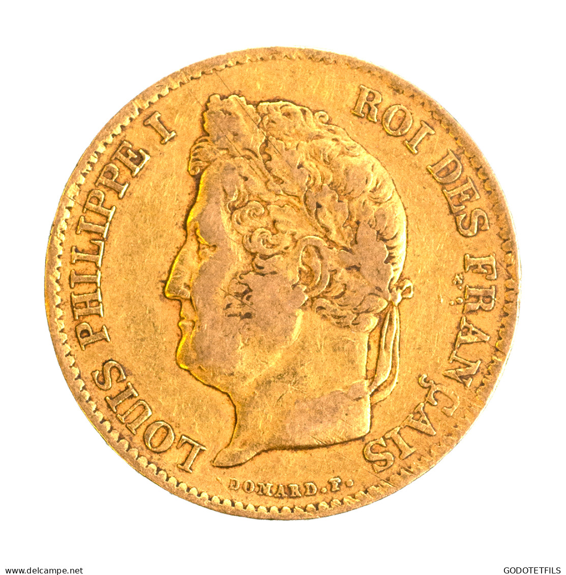 Louis-Philippe-40 Francs 1834 Paris - 20 Francs (gold)