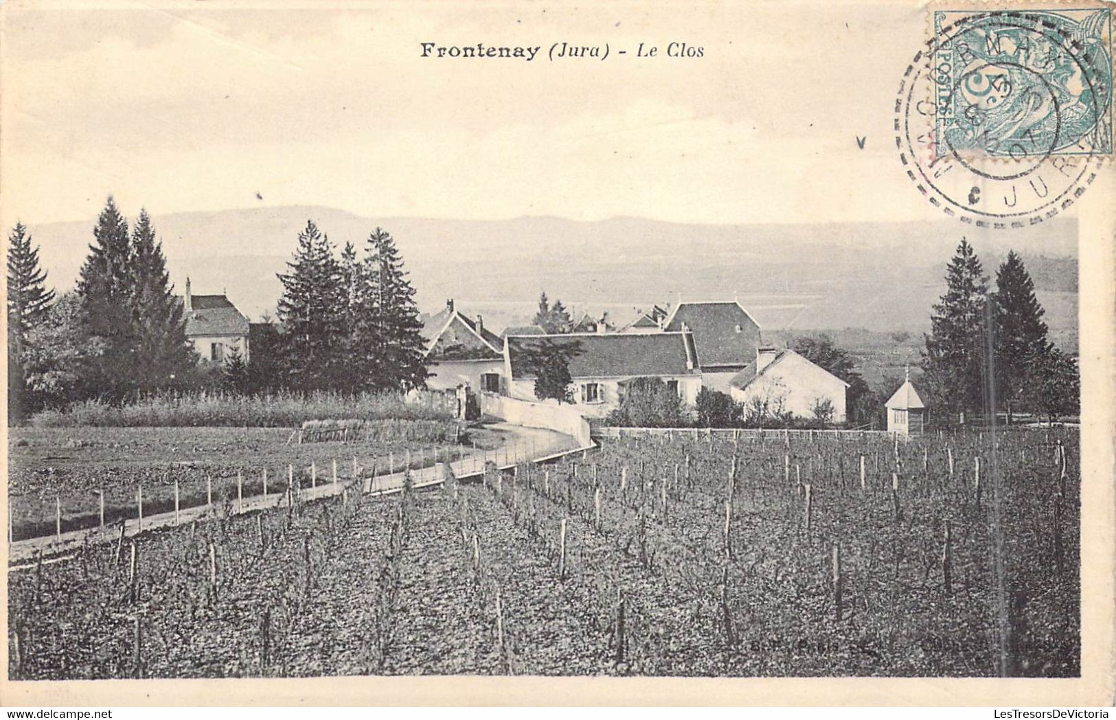 FRANCE - 39 - Frontenay - Le Clos - Champs - Horizon - Carte Postale Ancienne - Autres & Non Classés