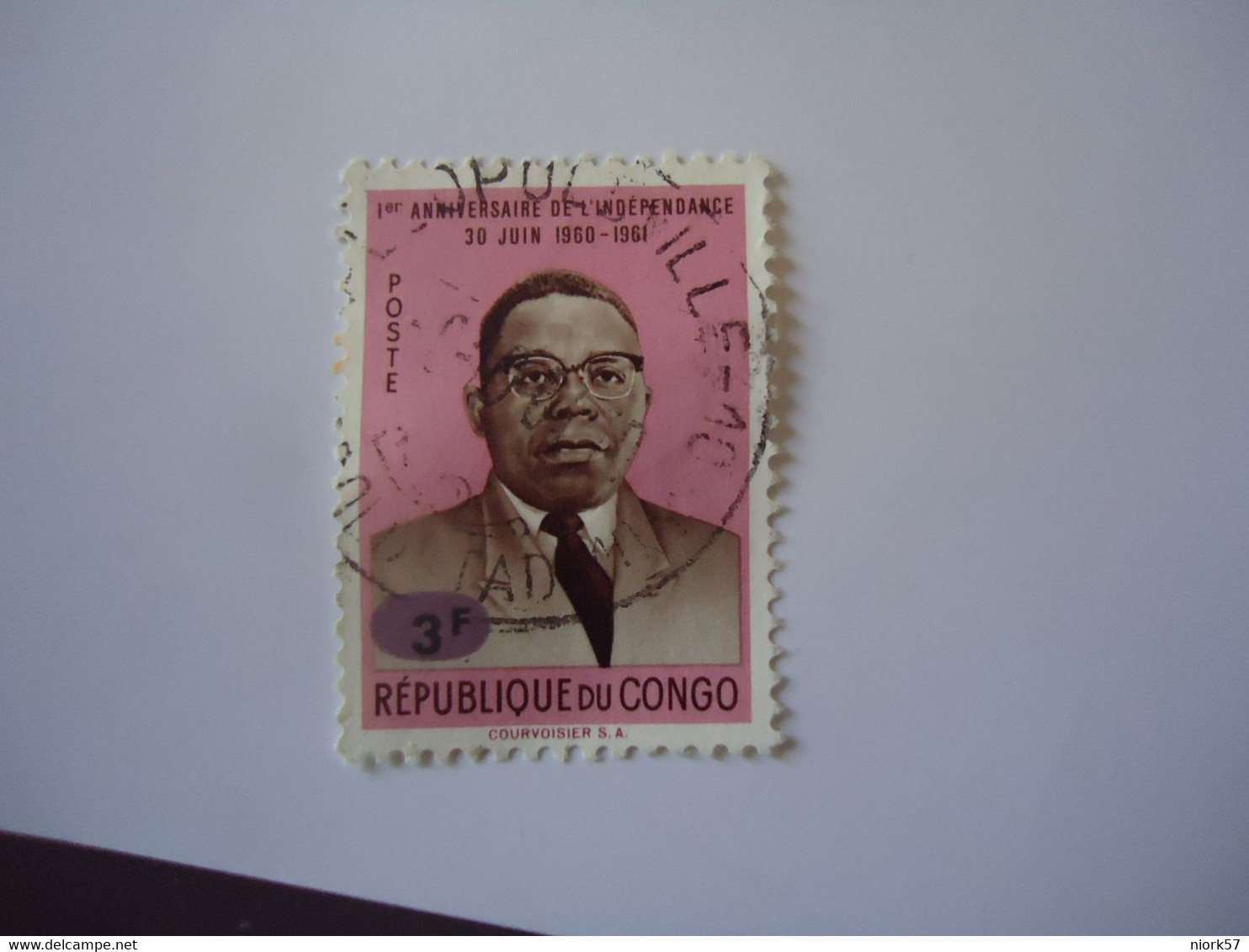 CONGO   USED  STAMPS KINGS  WITH POSTMARK - Sonstige & Ohne Zuordnung