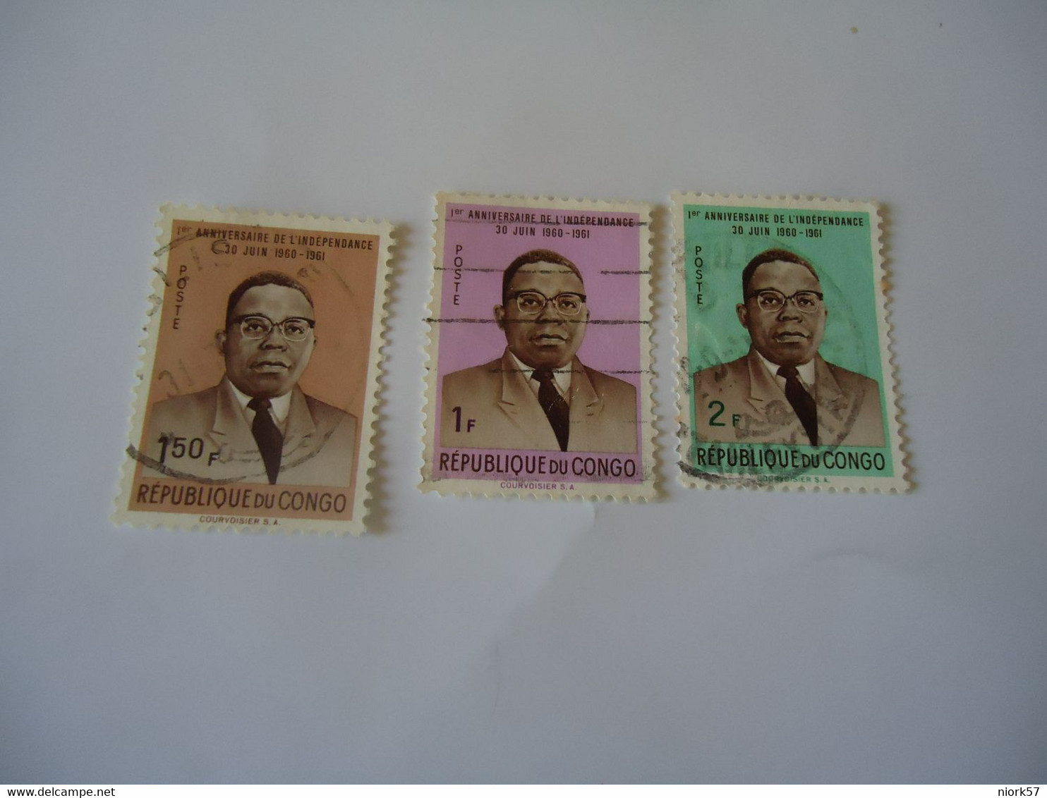 CONGO   USED STAMPS KINGS 3 - Sonstige & Ohne Zuordnung