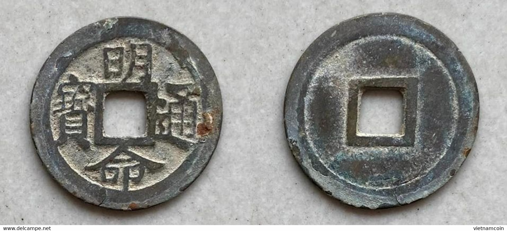 Ancient Annam Coin  Minh Mang Thong Bao 1820-1840 - Vietnam