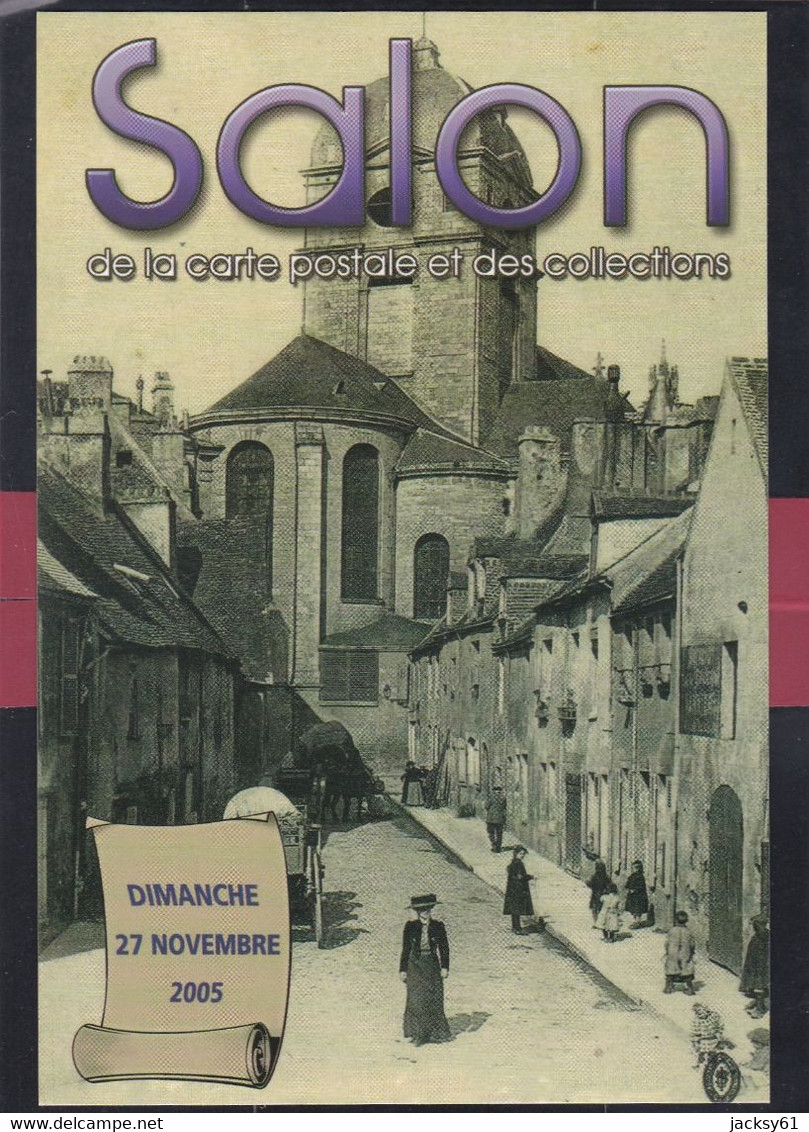 61 - Alençon - Salon De La Carte Postale Et Des Collestions Dimanche 27 Novembre 2005 - Bourses & Salons De Collections