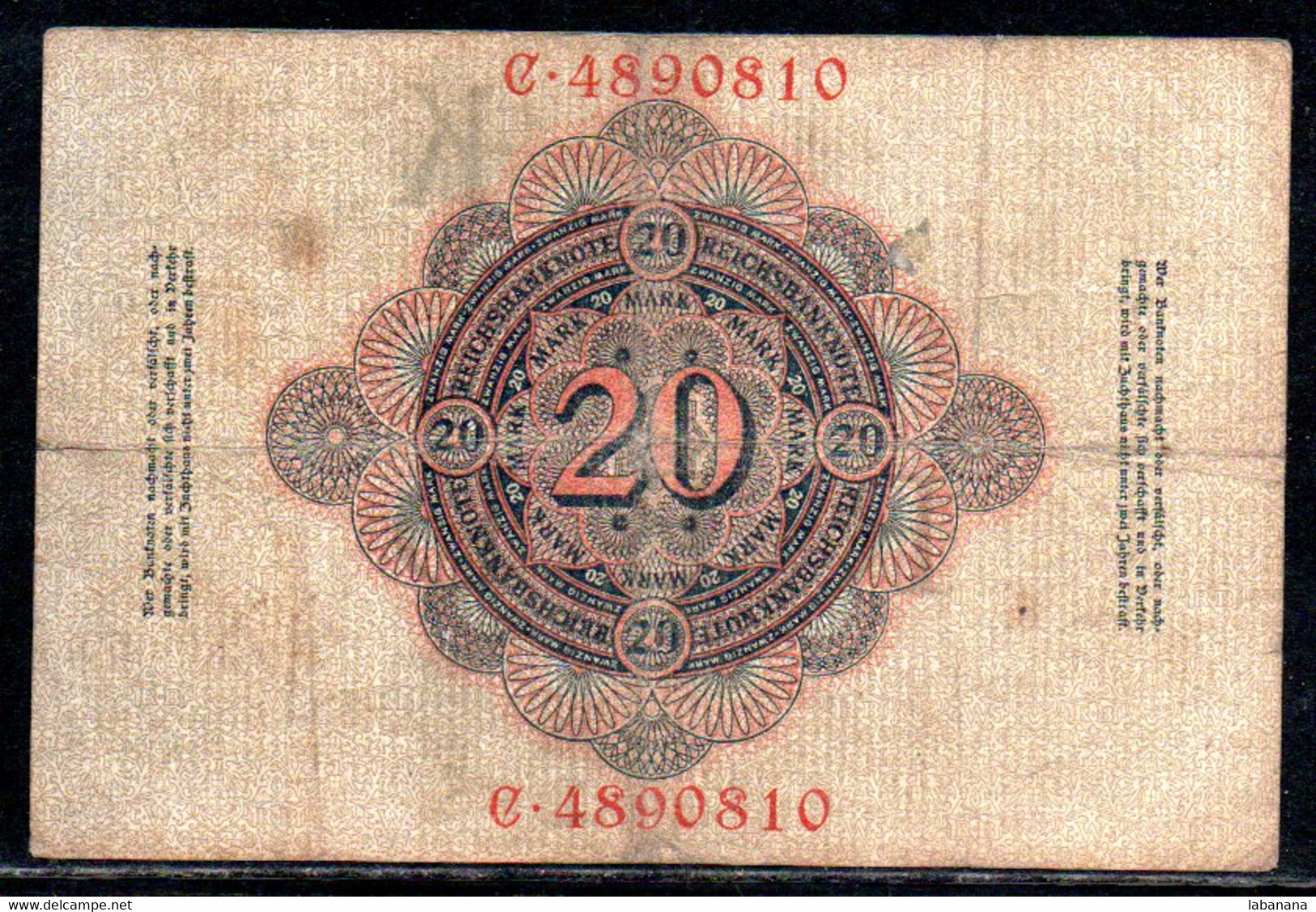 659-Allemagne 20m 1908 C489 - 20 Mark
