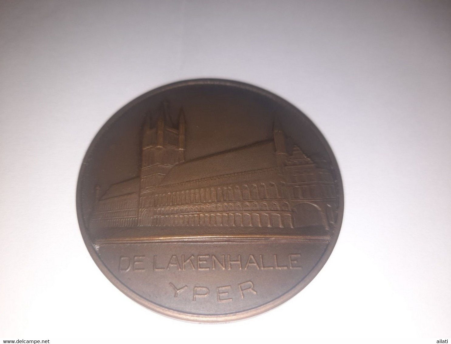 Médaille Belges De Lakenhalle Yser - Professionali / Di Società