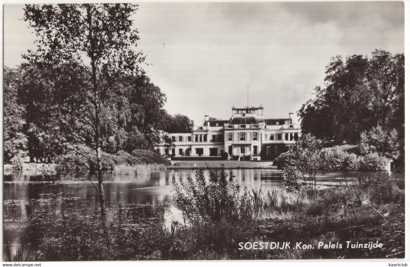 Soestdijk. Kon. Paleis Tuinzijde - (Utrecht, Nederland/Holland) - No. 98 - Uitg.: Spronk's Geschenkenhuis, Soesterberg - Soestdijk