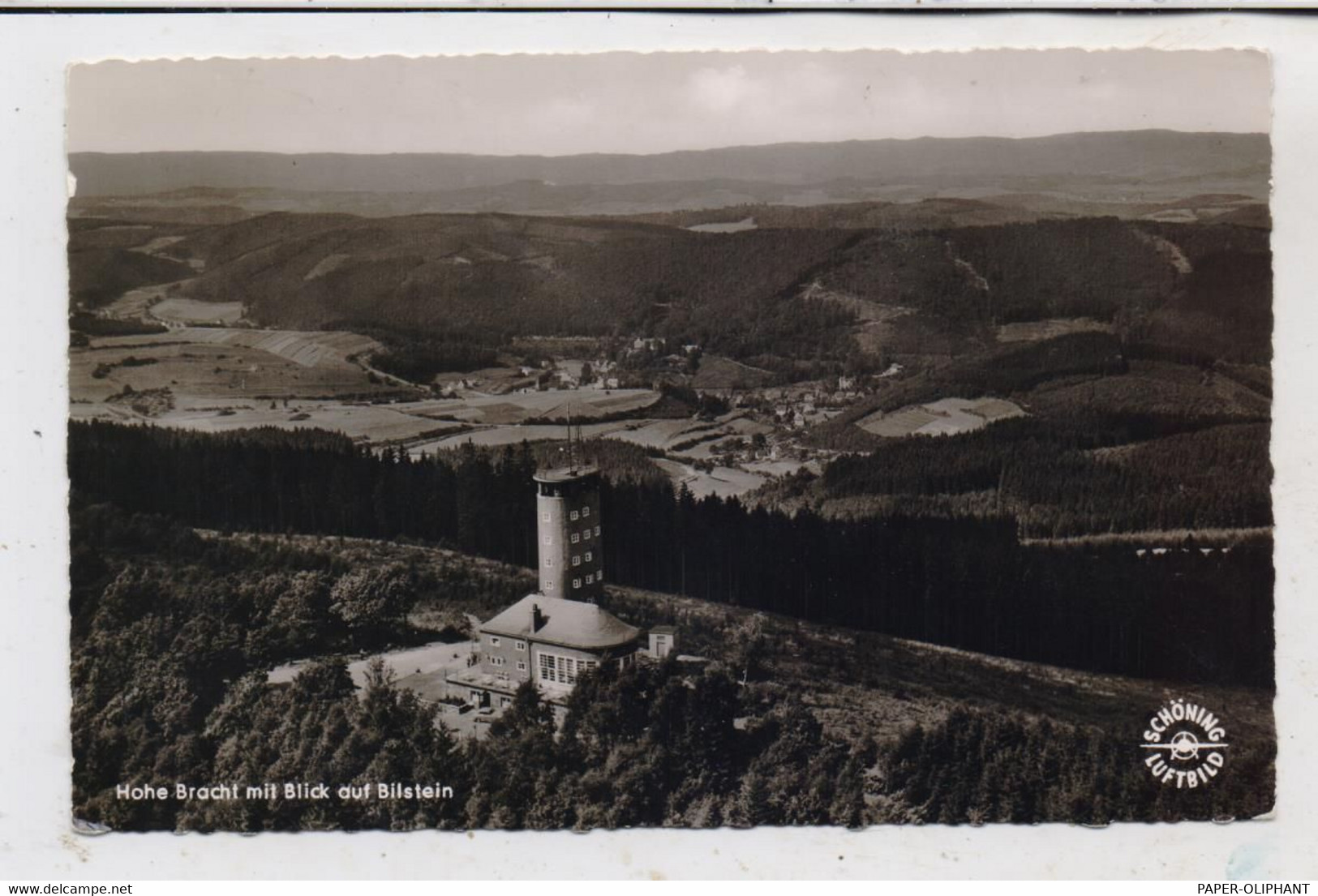 5940 LENNESTADT - BILSTEIN, Hohe Bracht, Luftaufnahme - Lennestadt