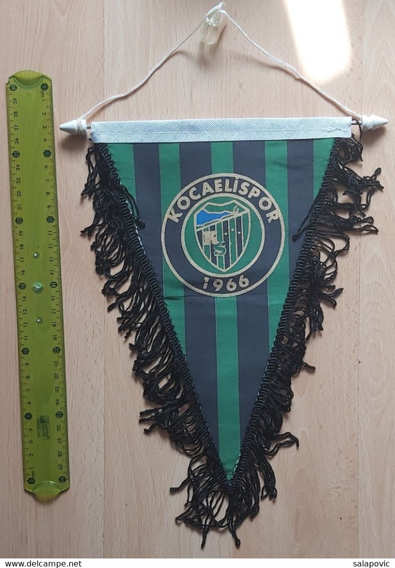 Kocaelispor FC Turkey Football Club SOCCER, FUTBOL, CALCIO PENNANT, SPORTS FLAG SZ74/18 - Apparel, Souvenirs & Other