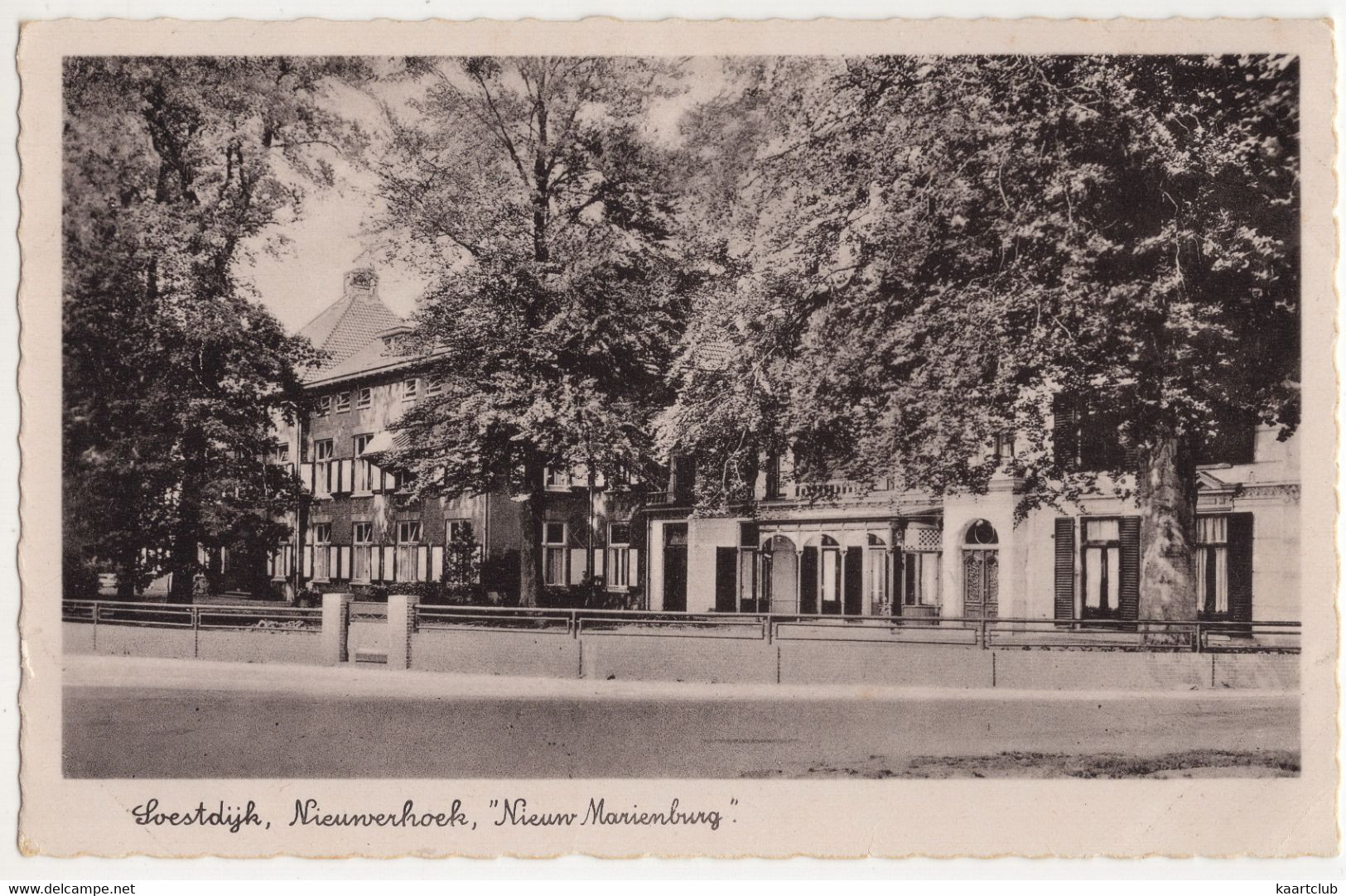 Soestdijk, Nieuwerhoek, 'Nieuw Marienburg'  - (Utrecht, Nederland/Holland) - Uitg.: REB 87 - Soestdijk