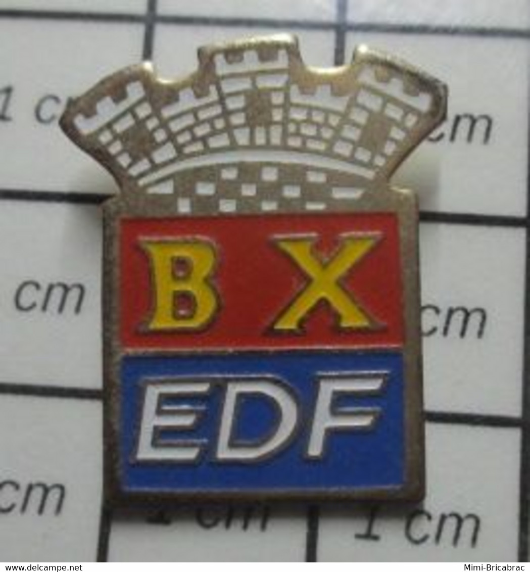 512a Pin's Pins / Beau Et Rare /  EDF / BX BAYEUX CALVADOS NORMANDIE - EDF GDF