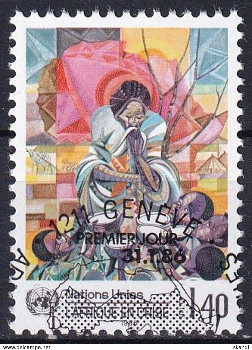 UNO GENF 1986 Mi-Nr. 137 O Used - Aus Abo - Oblitérés