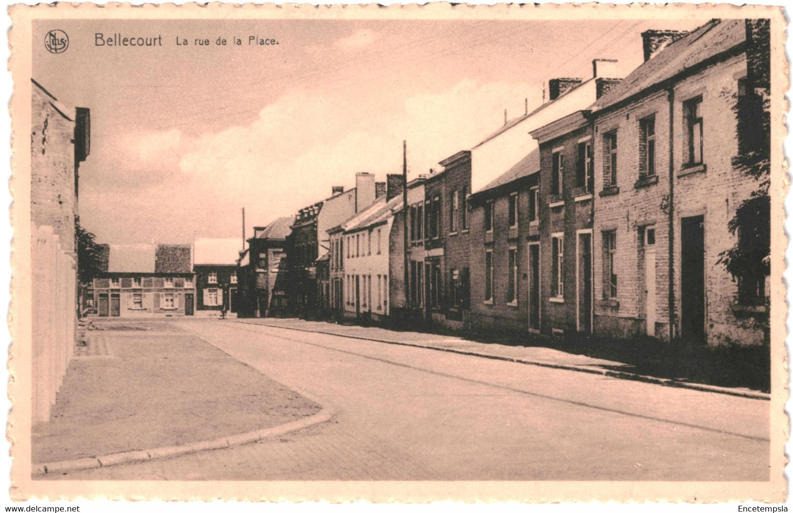 CPA  Carte Postale Belgique  Bellecourt  Rue De La Place VM64313ok - Manage