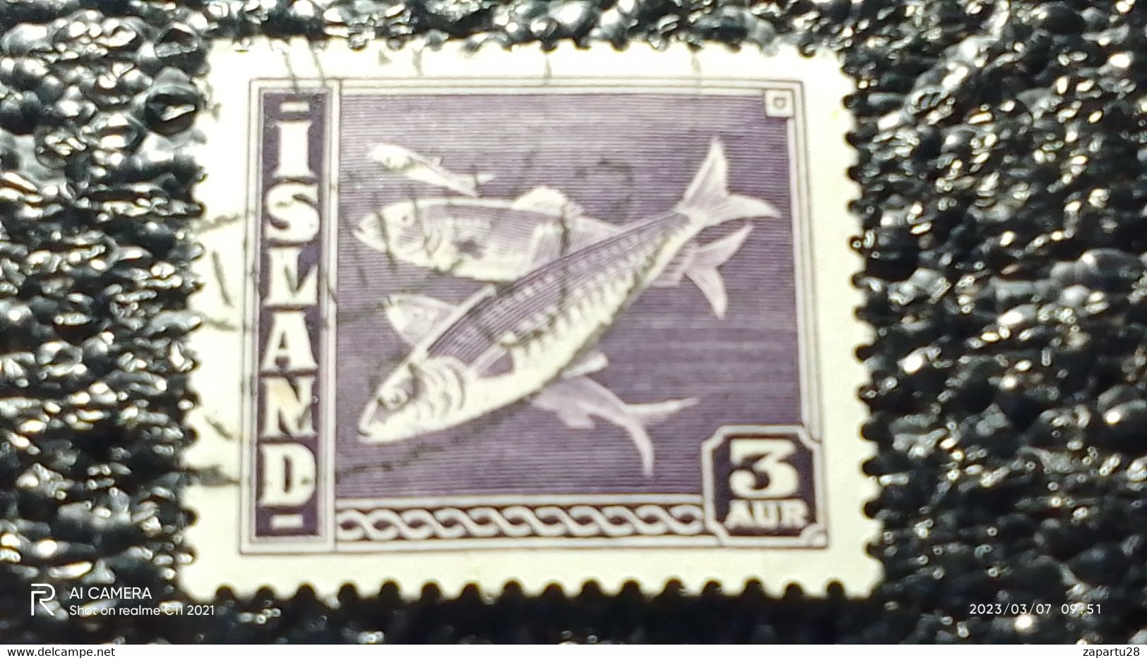 ISLAND-1940 1950       3AUR   USED - Usados