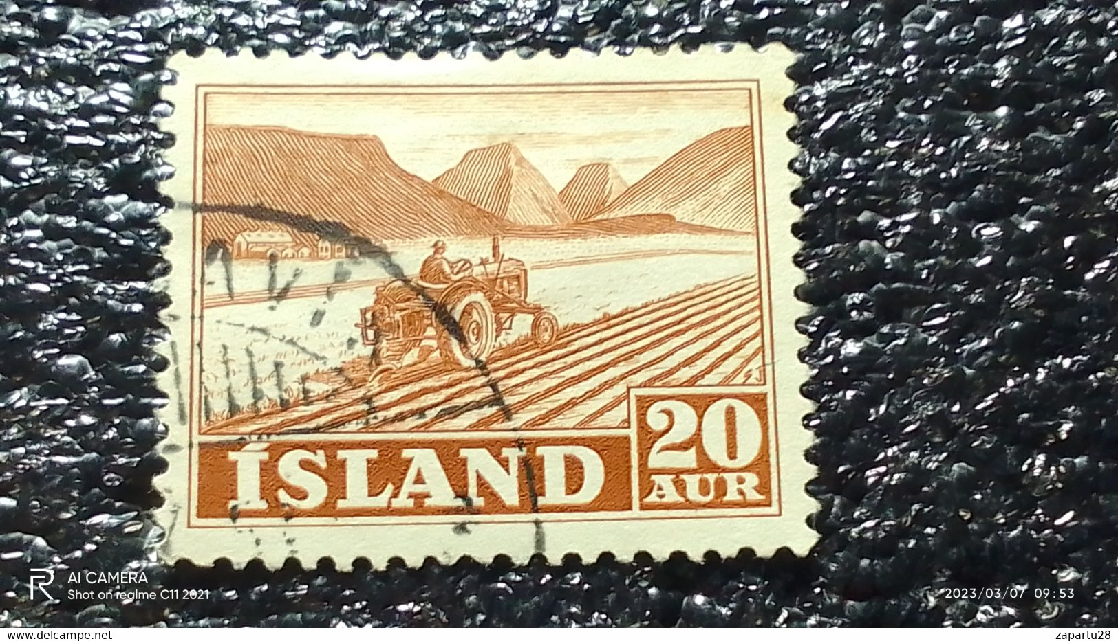 ISLAND-1940 1950       20AUR   USED - Gebruikt