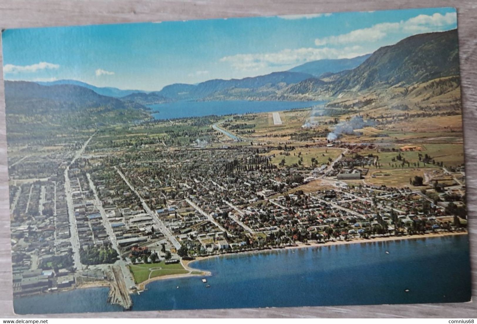 CPSM - Canada - Colombie Britannique - Penticton - Aerial View - Okanagan Valley - Okanagan Lake - Lake Skaha - Penticton