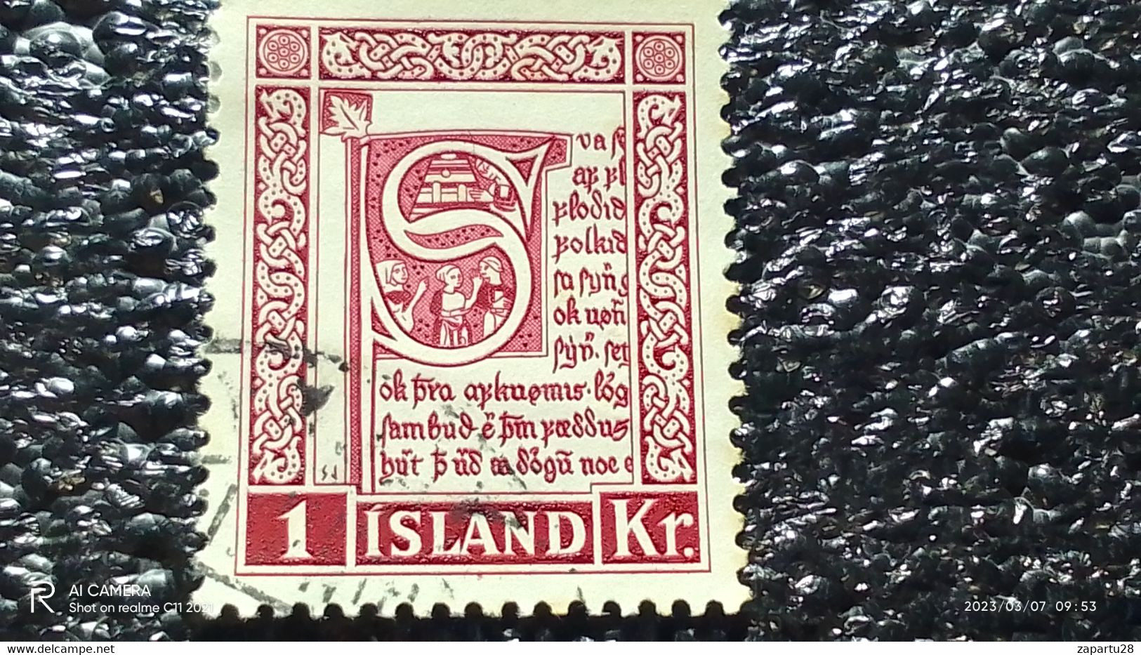 ISLAND-1940 1950       1KR   USED - Gebruikt