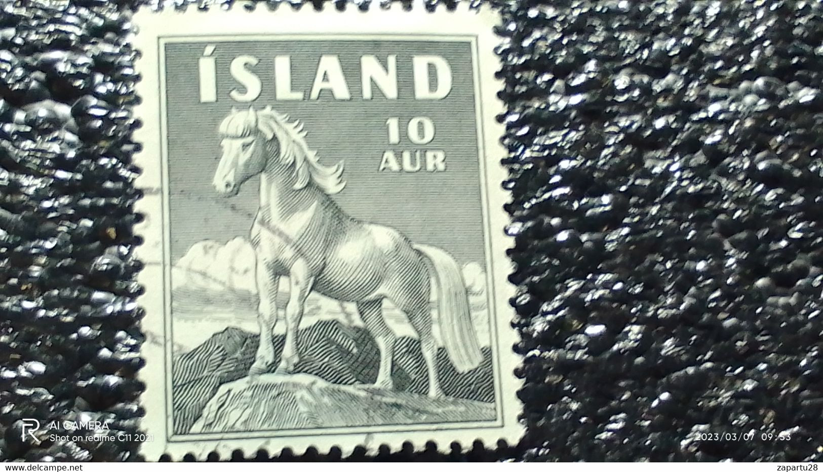 ISLAND-1940 1950       10AUR  USED - Gebruikt