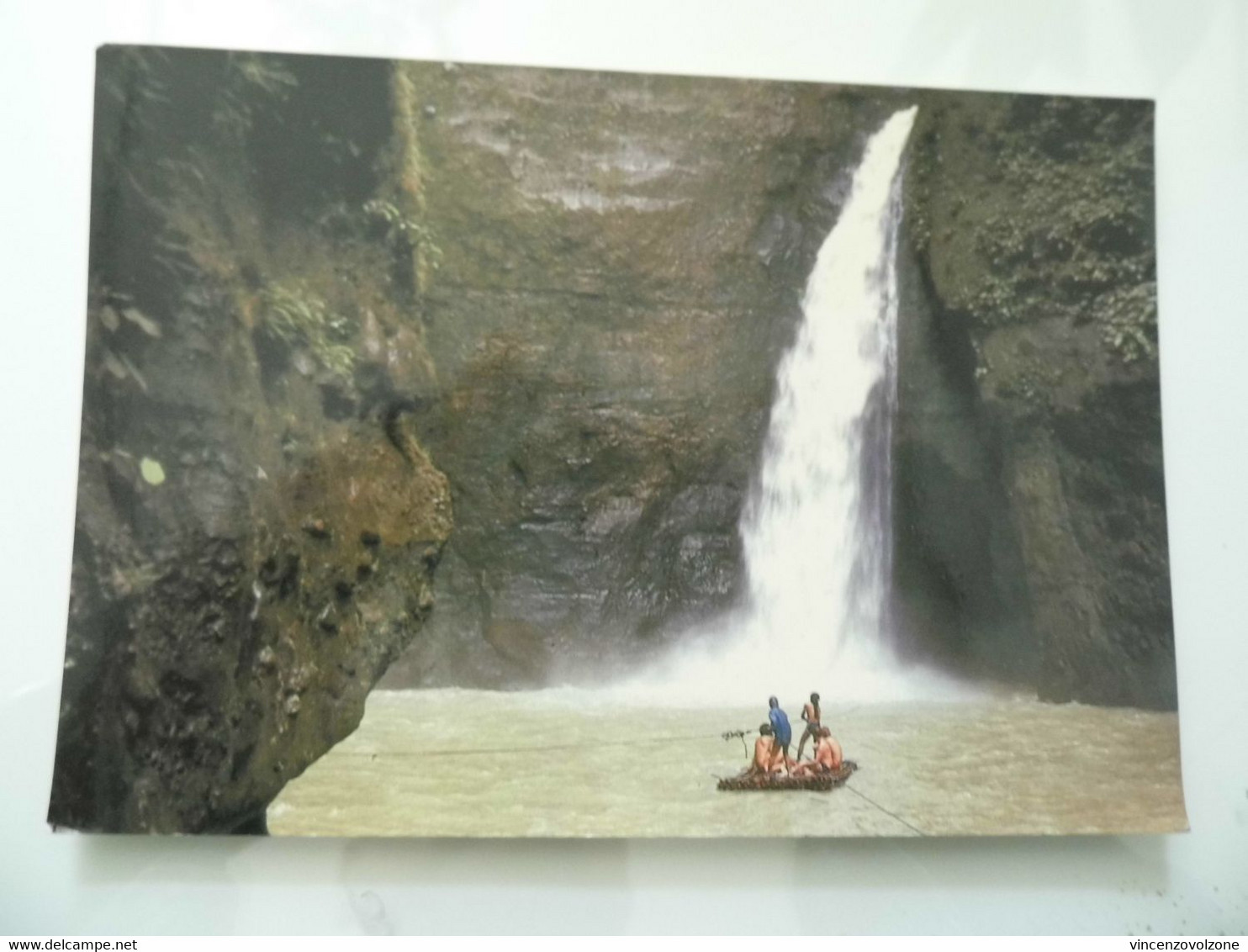 Cartolina Viaggiata "Philippines, Pagsanijan Falls In Laguna" 1989 - Philippines