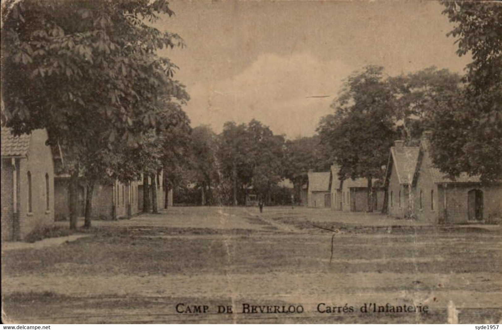 LEOPOLDSBURG --- Camp De  Beverloo - Carrés D'infanterie - Leopoldsburg (Camp De Beverloo)