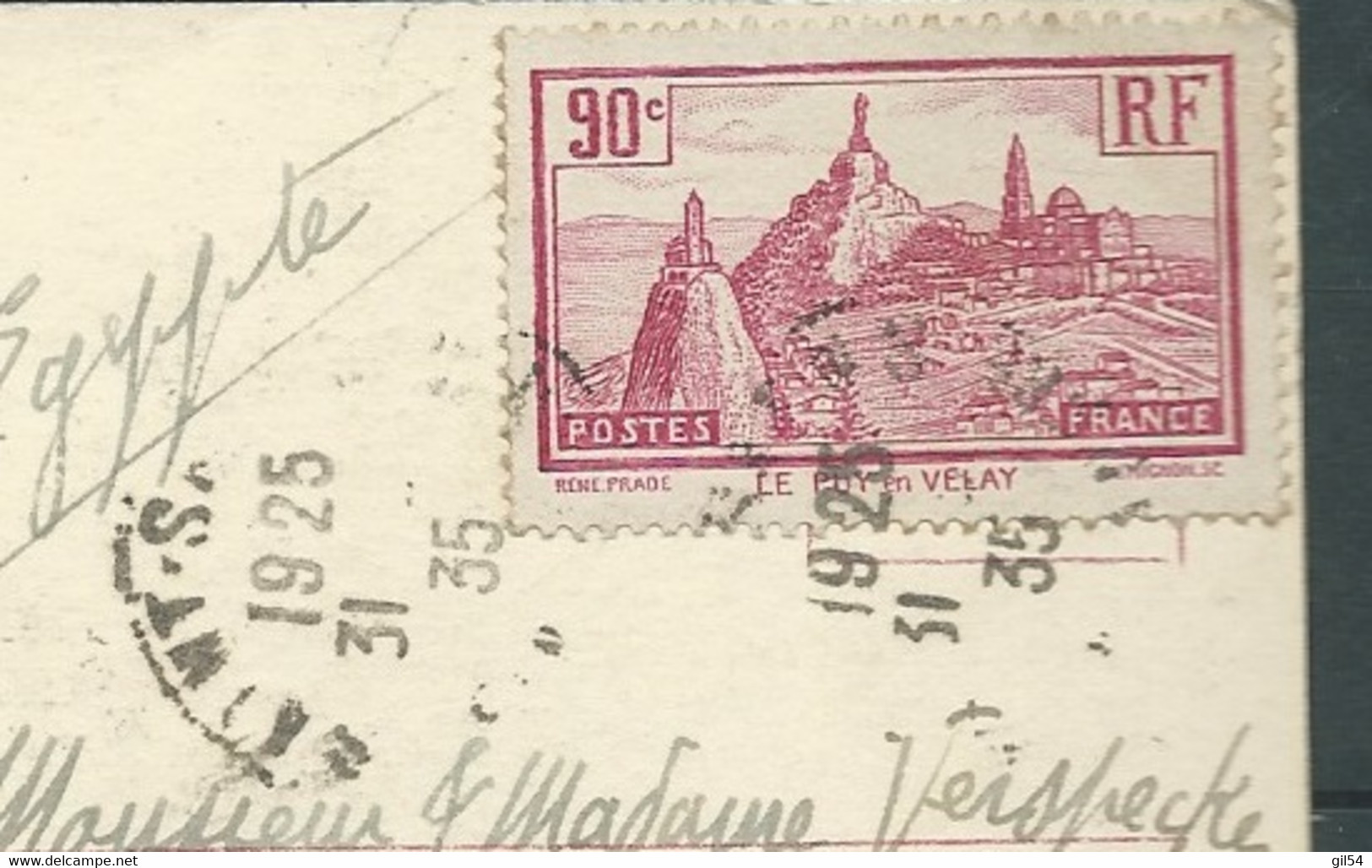 Cpa De Norvège (Roldal Kirke ) Affranchie Par France YVT N° 290 à Destination De L'egypye 31/01/1935    Fas 20019 - Covers & Documents