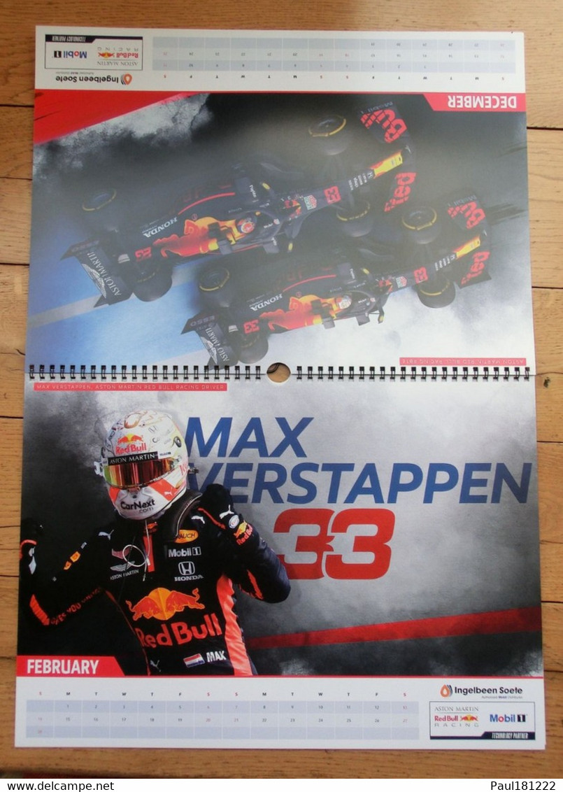 Calendrier 2021, Formule1, Formula One, Aston Martin, Red Bull, Mobil1 - Other & Unclassified