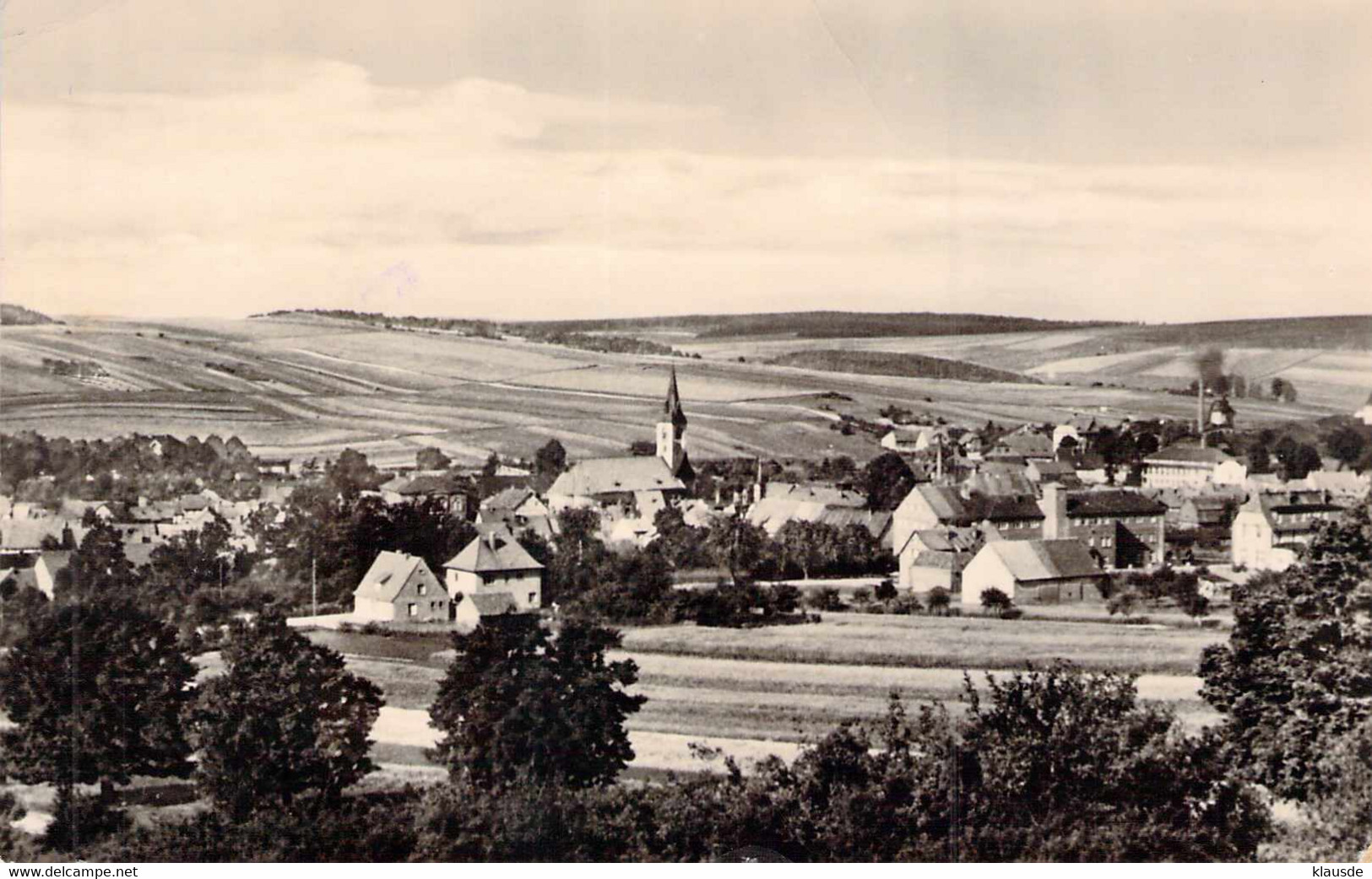 Worbis (Eichsfeld) Teilansicht Gel.1960 Posthilfsstelle - Worbis