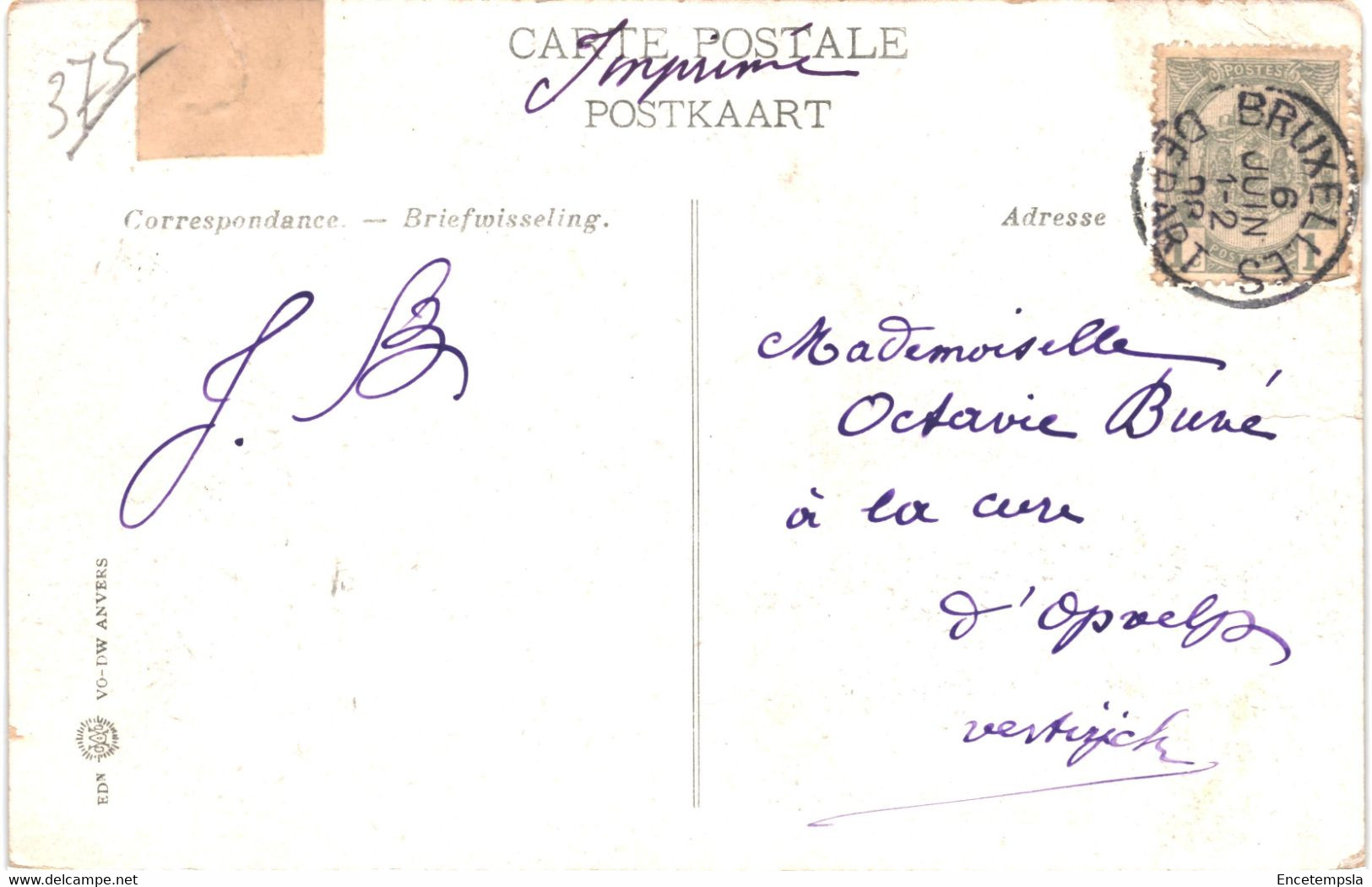 CPA  Carte Postale Belgique  Kontich Catastrophe Ferrovière De 1908 VM64332ok - Kontich