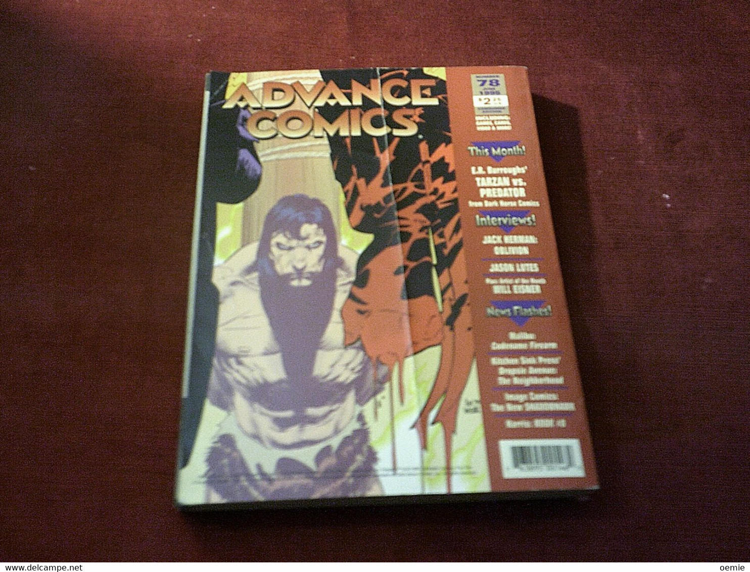 ADVANCE  COMICS  N° 78  JUNE 1995 - Other Publishers