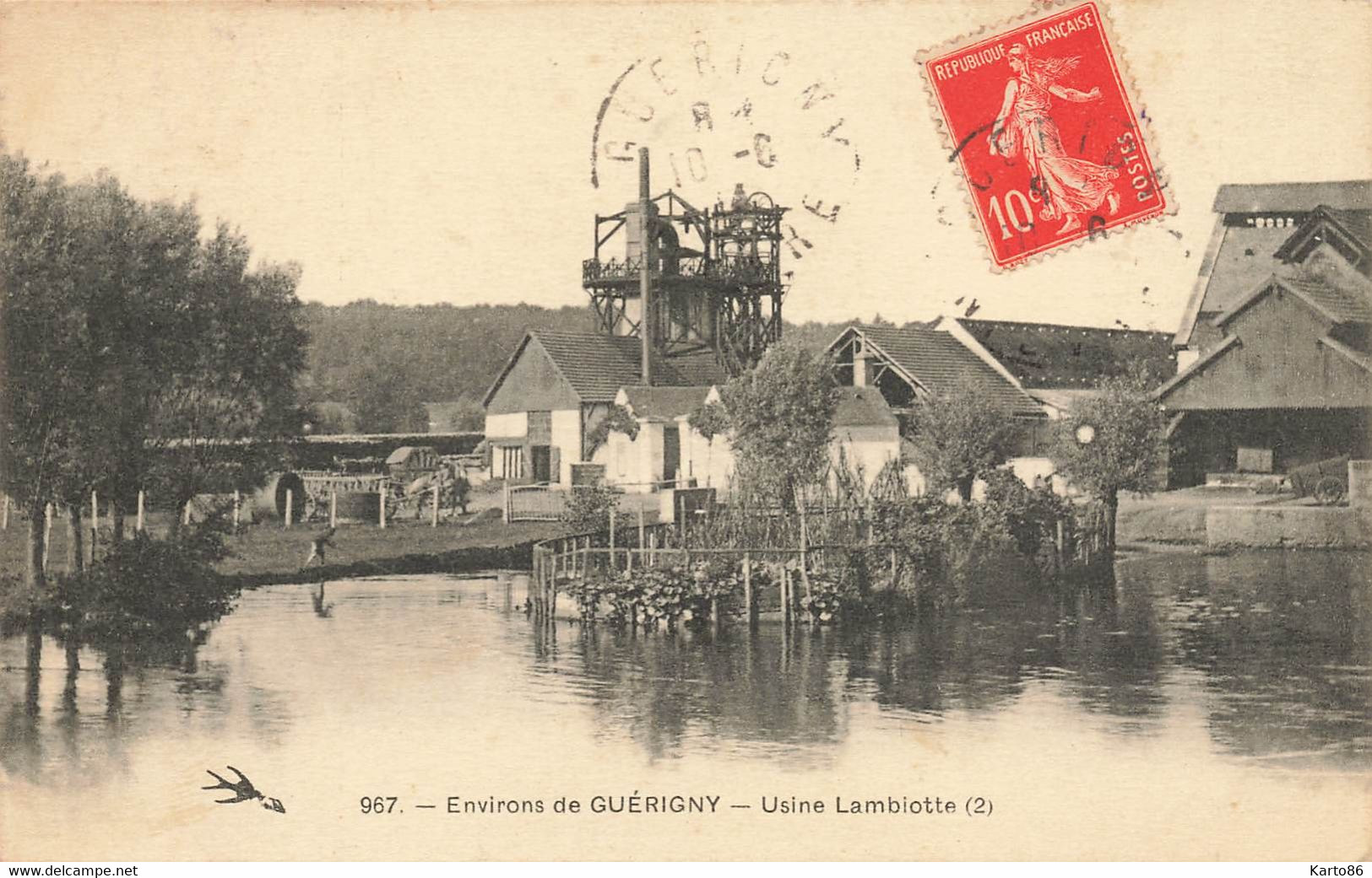 Guérigny * Environs * Usine LAMBIOTTE * Fosse Mine Carrière ? - Guerigny