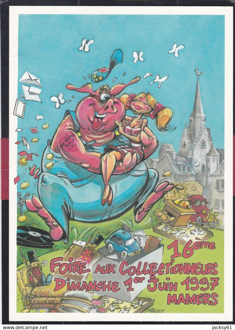 72 - Mamers - 16 ème Foire Aux Collectionneurs Dimanche 1 Er Juin 1997 - Bourses & Salons De Collections