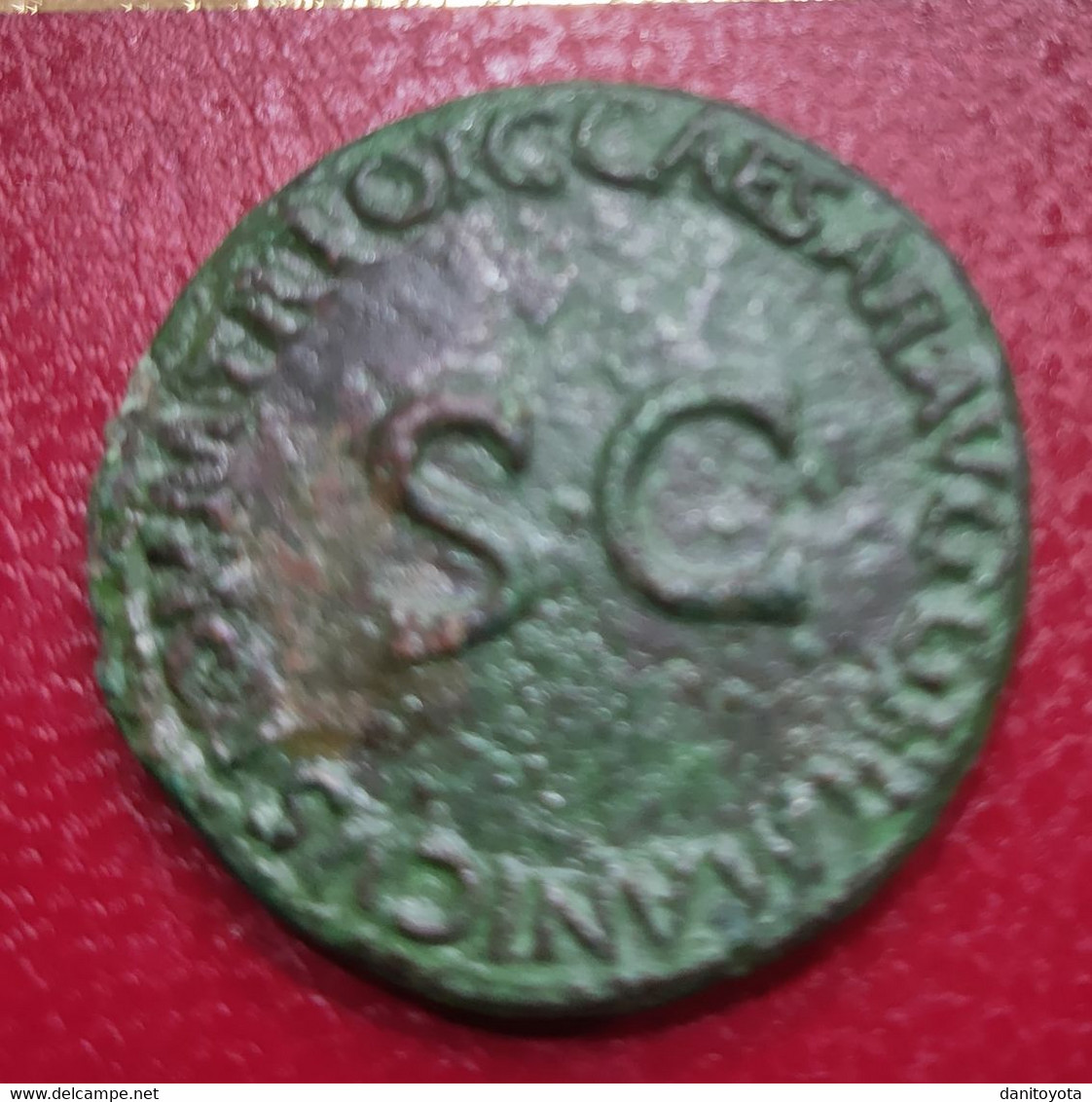 IMPERIO ROMANO. AÑO 42 D.C. GERMANICO. AS . PESO 10.02 GR.  REF A/F - La Dinastía Flavia (69 / 96)