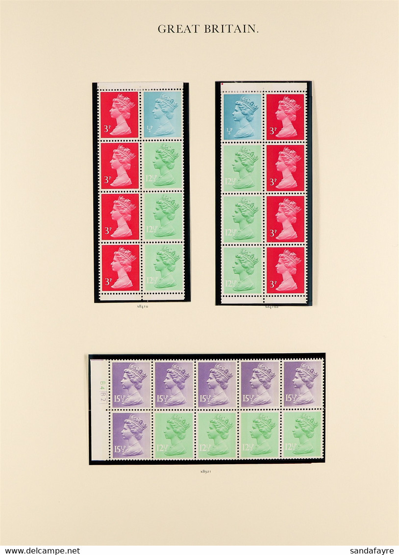 MINT DEFINITIVE AND COMMEMORATIVE COLLECTION In 4 Albums. A Good Range Of Definitives With Single Stamps, BookletÂ  And  - Altri & Non Classificati