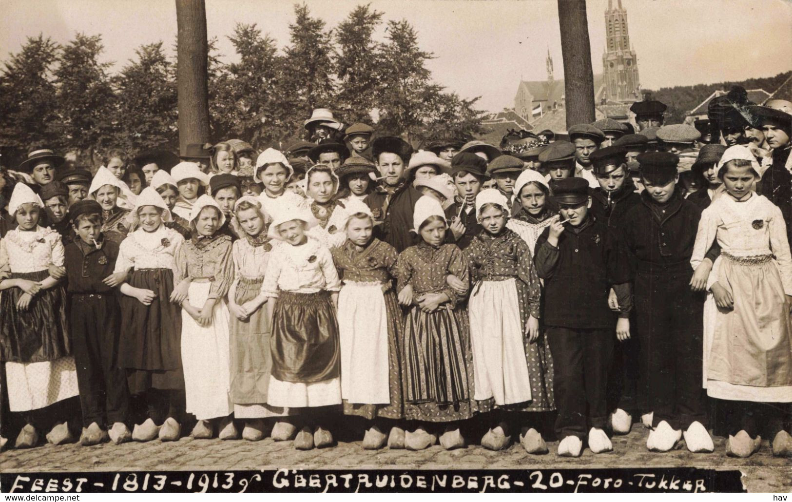 Geertruidenberg Klederdracht Feest 1913 Foto Tukker 1786 - Geertruidenberg