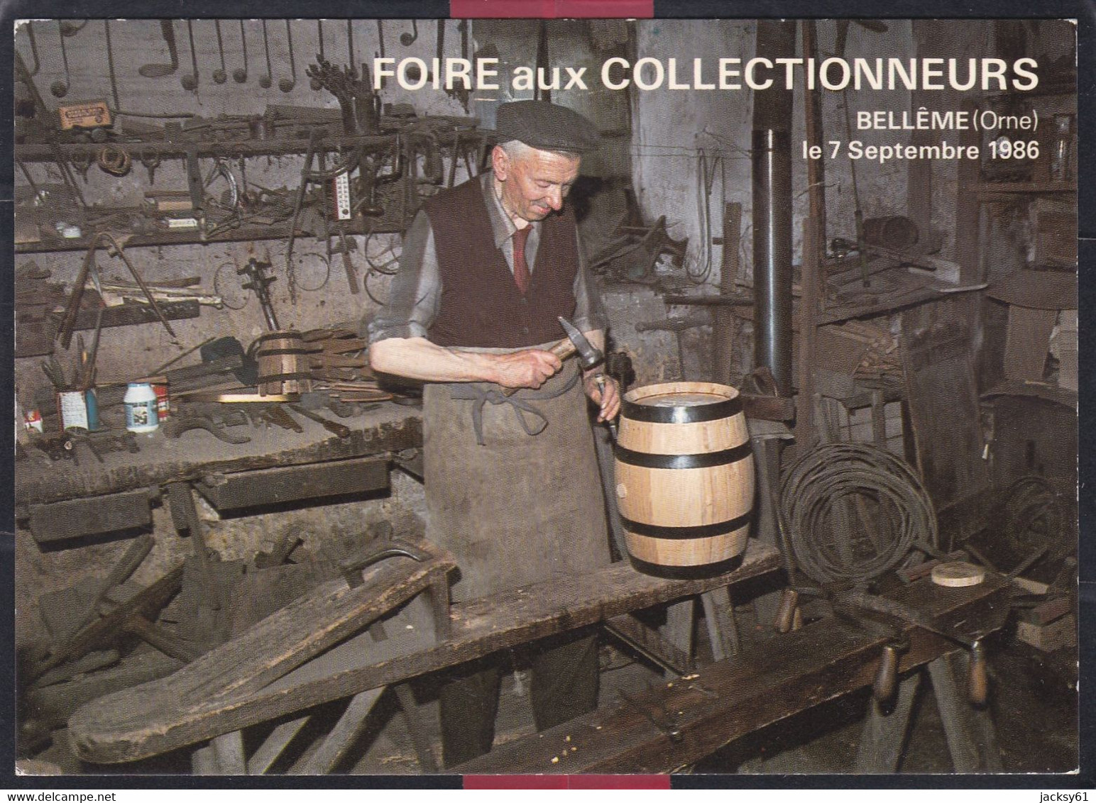 61 - Bellême - Foire Aux Collectionneurs Le 7 Septembre 1986 - Bourses & Salons De Collections