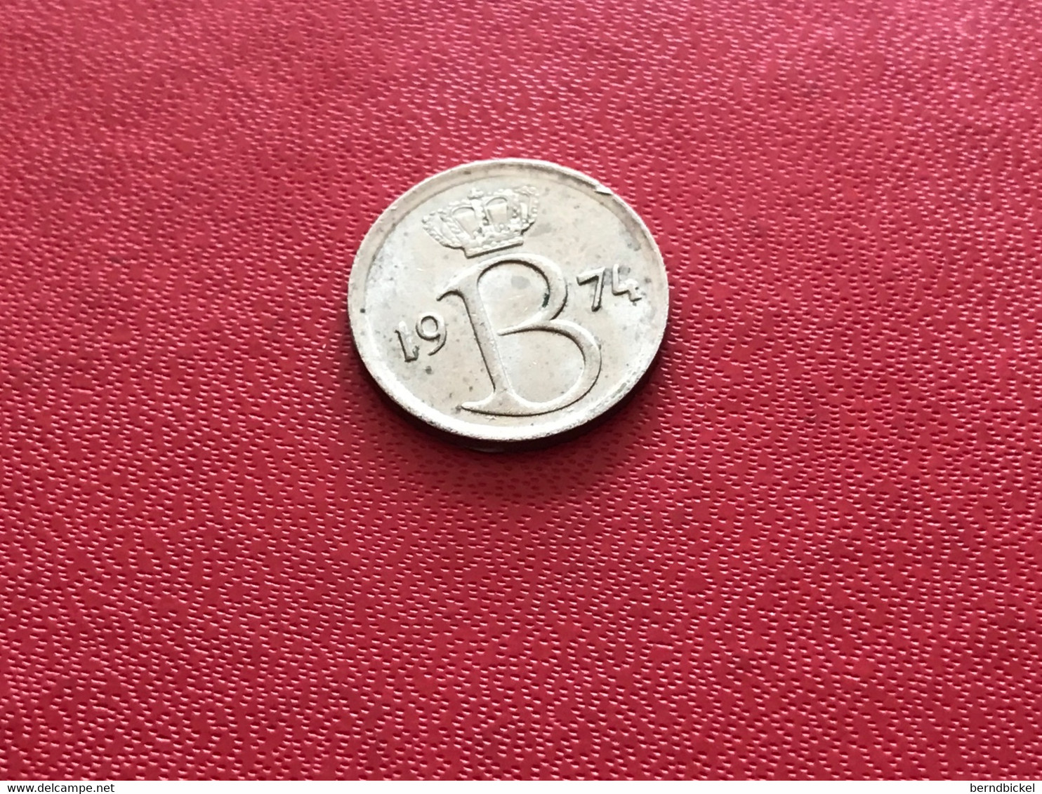 Münze Münzen Umlaufmünze Belgien 25 Centimes 1974 Belgique - 25 Centimes