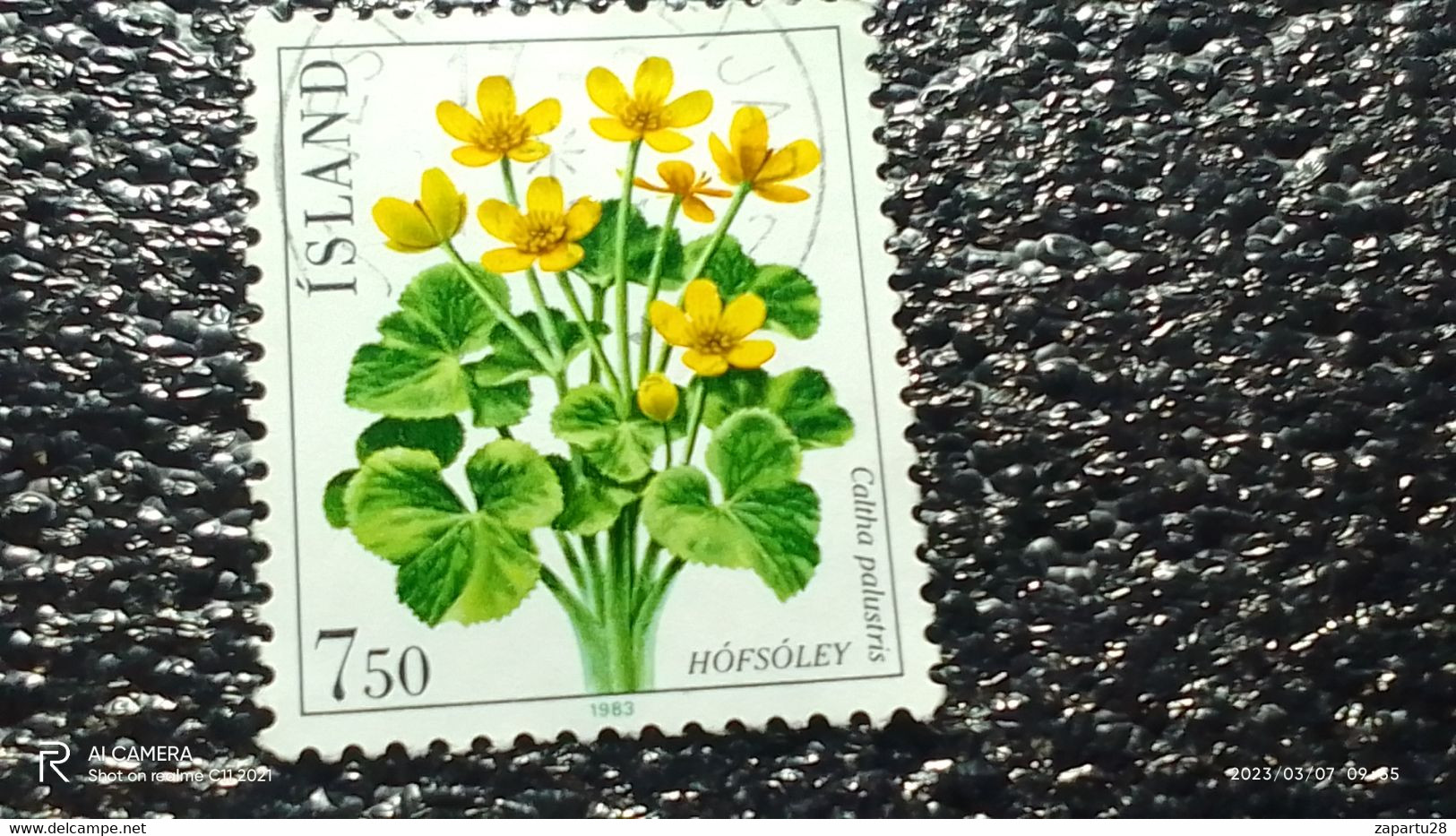 ISLAND-1960- 70     7.50KR  USED - Used Stamps