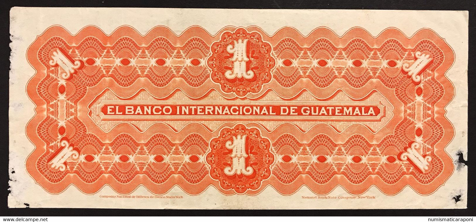 GUATEMALA 1 Peso 18 05 1923 Pick#S153b Lotto.1354 - Guatemala