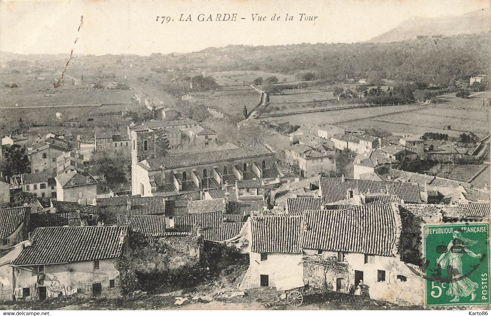 La Garde * Panorama , Vue De La Tour - La Garde