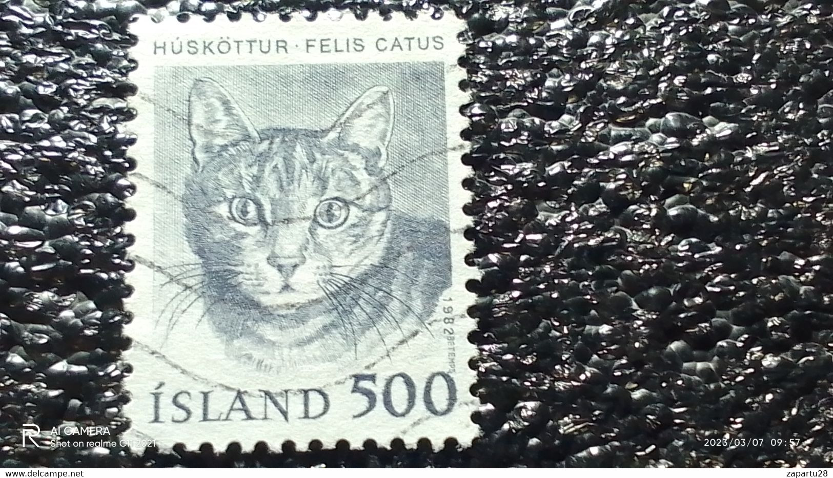 ISLAND-1980- 90     500KR  USED - Used Stamps