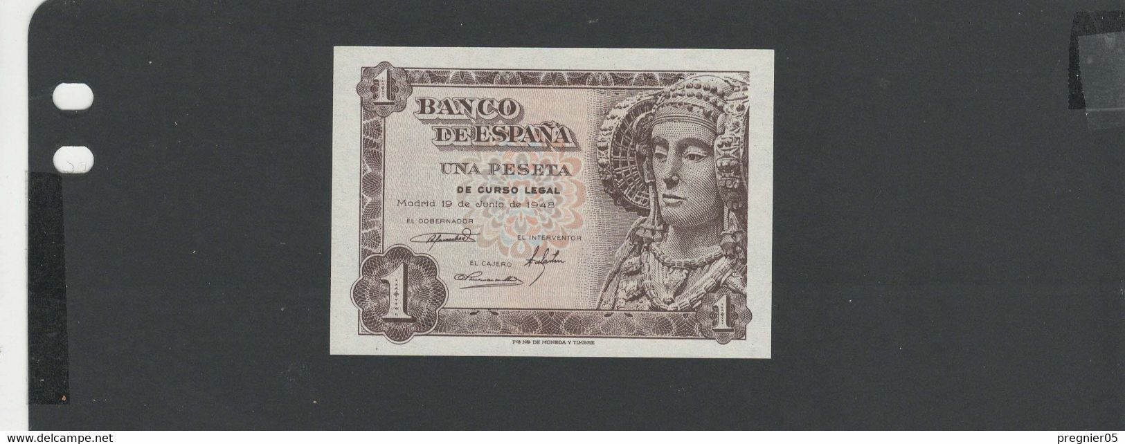 ESPAGNE - Billet 1 Peseta 1948 NEUF/UNC Pick-135 - 1-2 Peseten