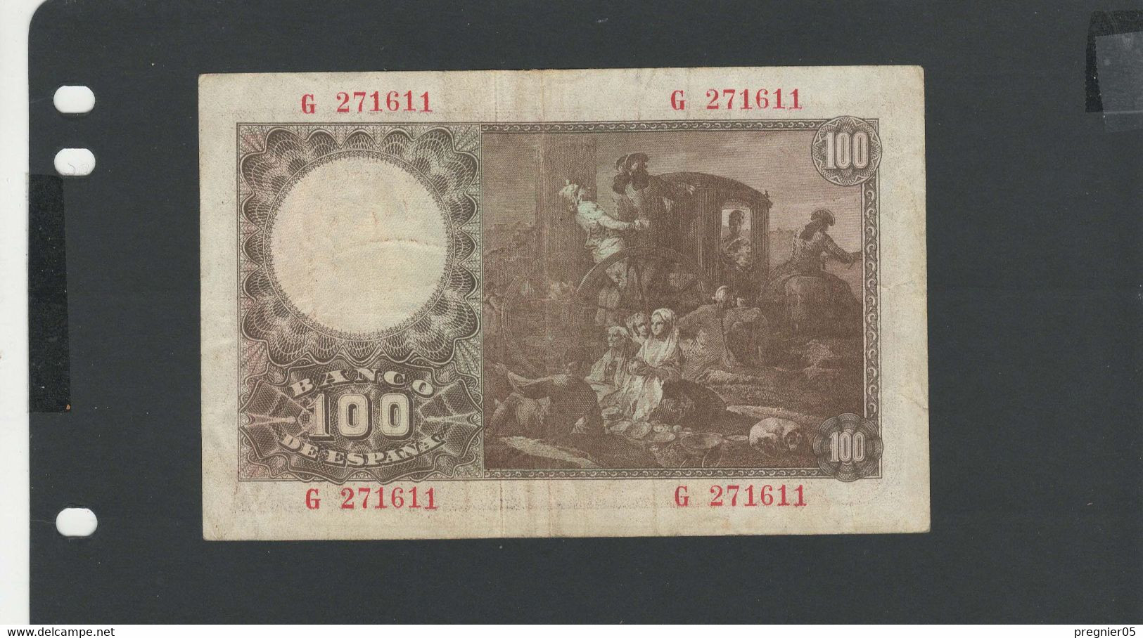 ESPAGNE - Billet 100 Pesetas 1948 TTB/VF Pick-137 - 100 Pesetas