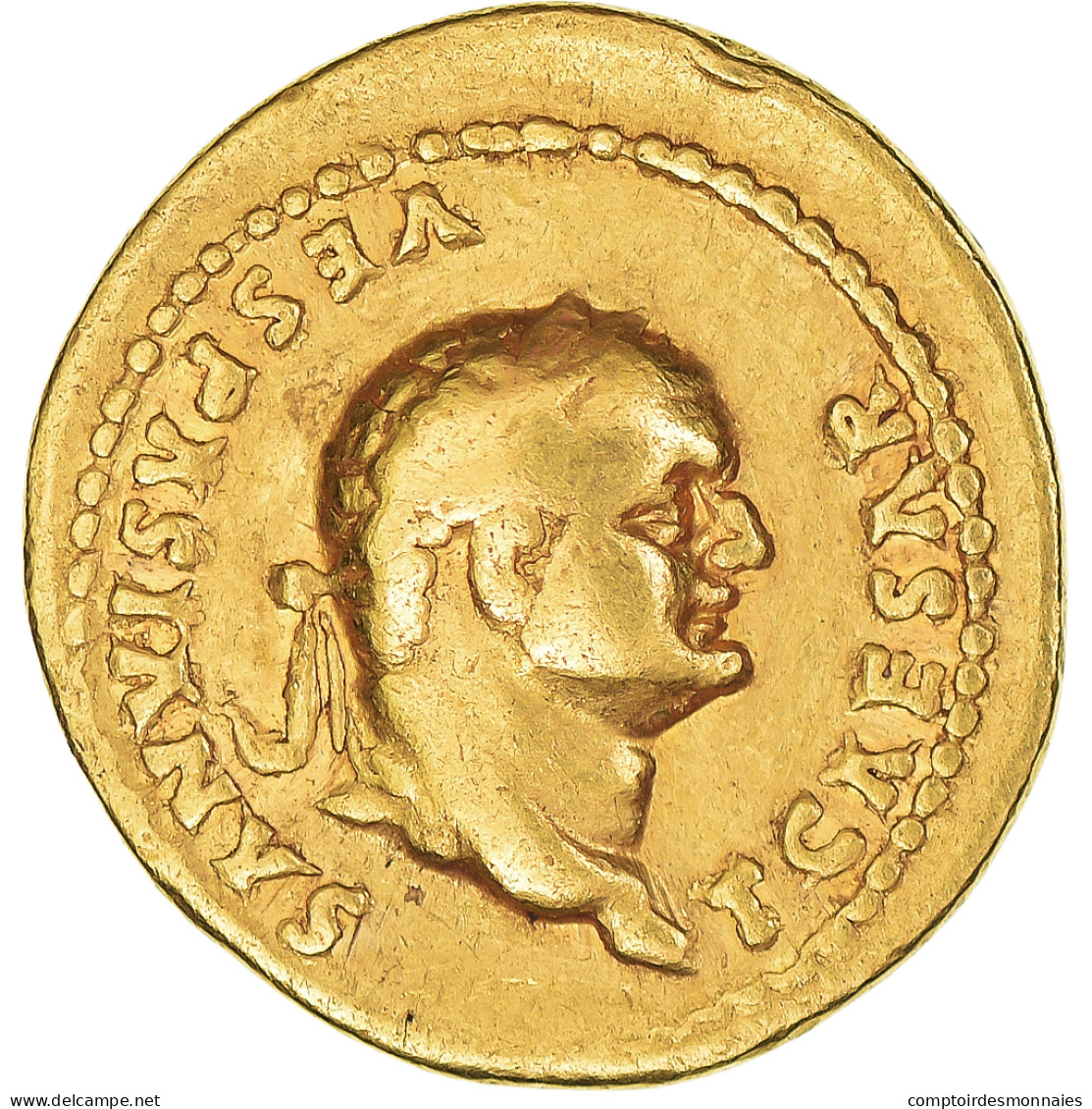 Monnaie, Titus, Aureus, 77-78, Rome, TB+, Or, RIC:II.1-971 - La Dinastia Flavia (69 / 96)