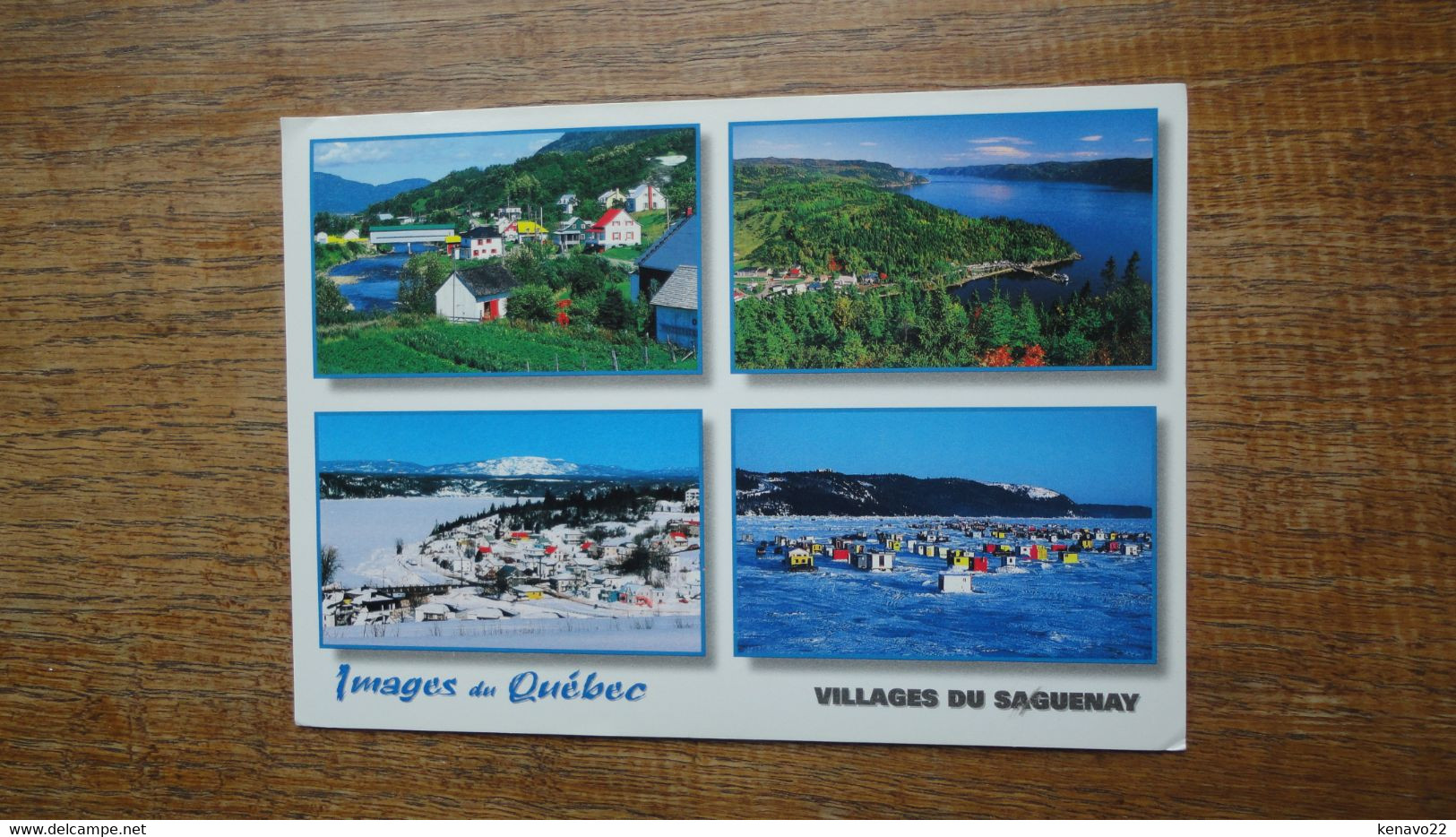 Canada , Village De Saguenay , Multi-vues "" Beaux Timbres "" - Saguenay