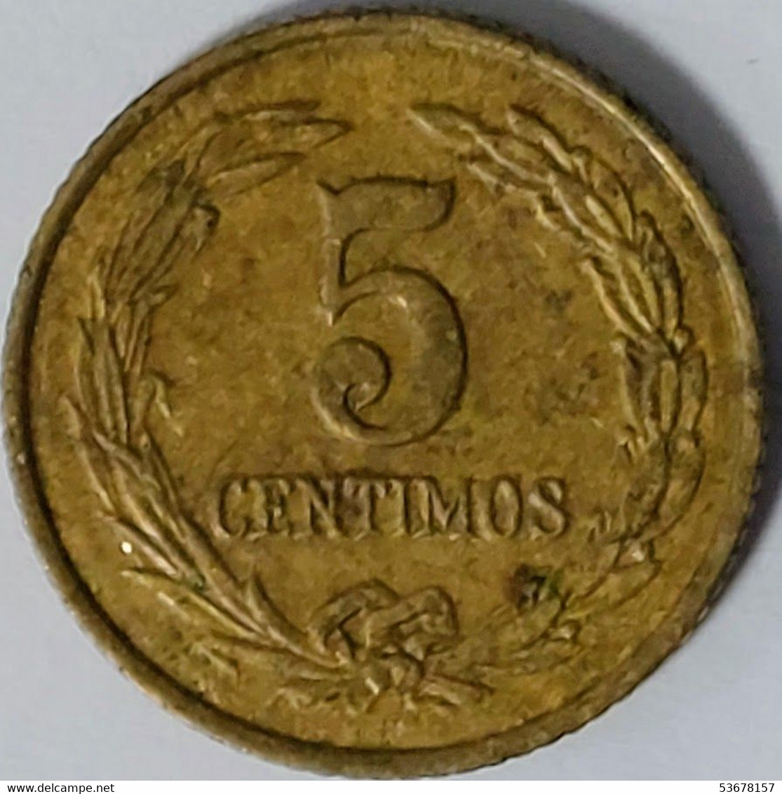 Paraguay - 5 Centimos 1947, KM# 21 (#1955) - Paraguay