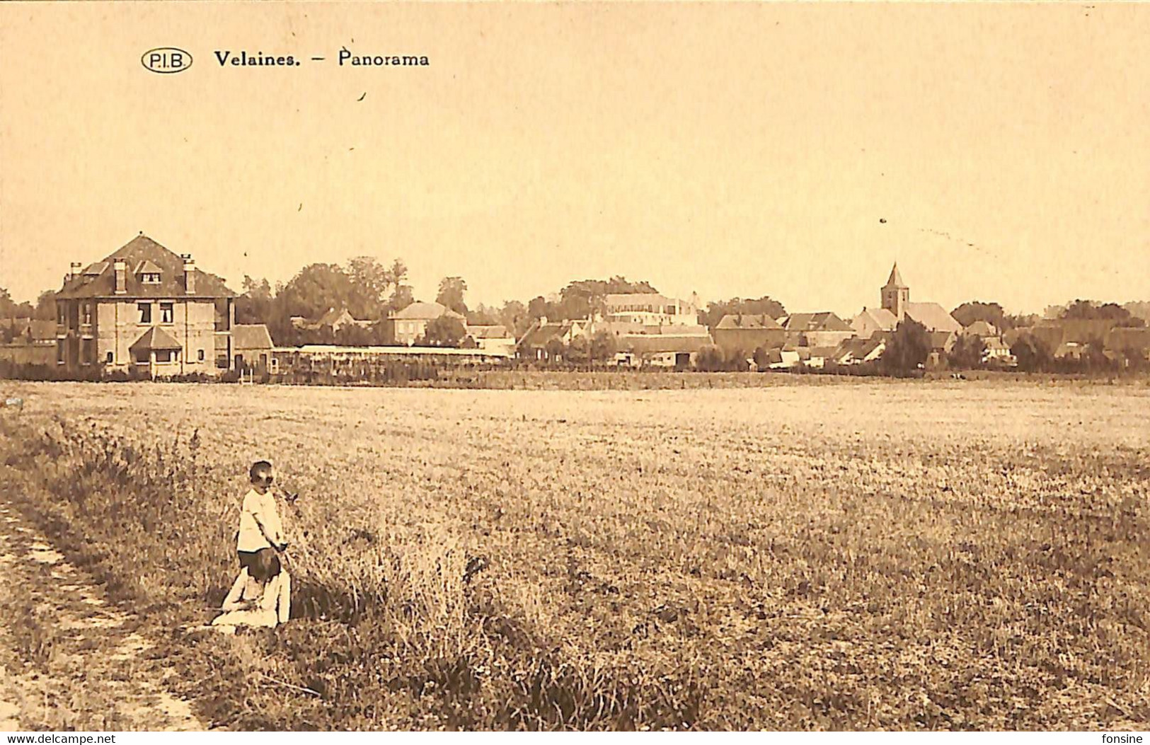 Velaines - Panorama - Celles