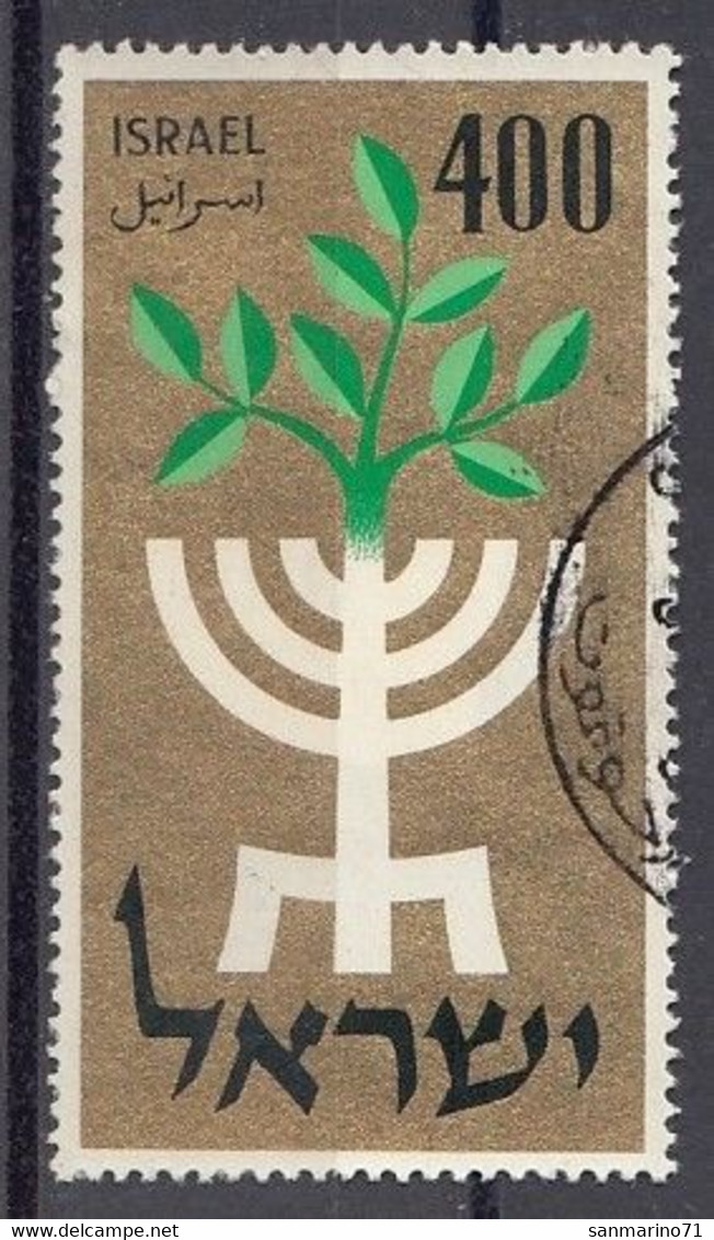 ISRAEL 164,used,falc Hinged - Usati (senza Tab)