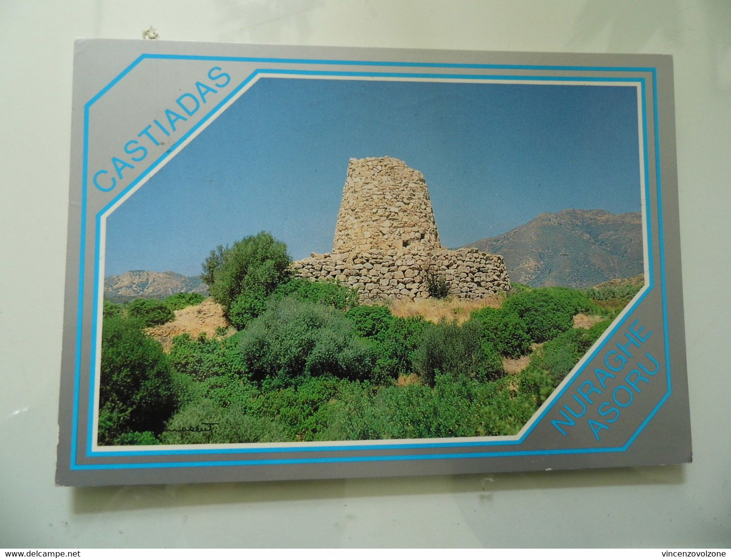 Cartolina Viaggiata "CASTIADAS NURAGHE ASORU" - Olbia