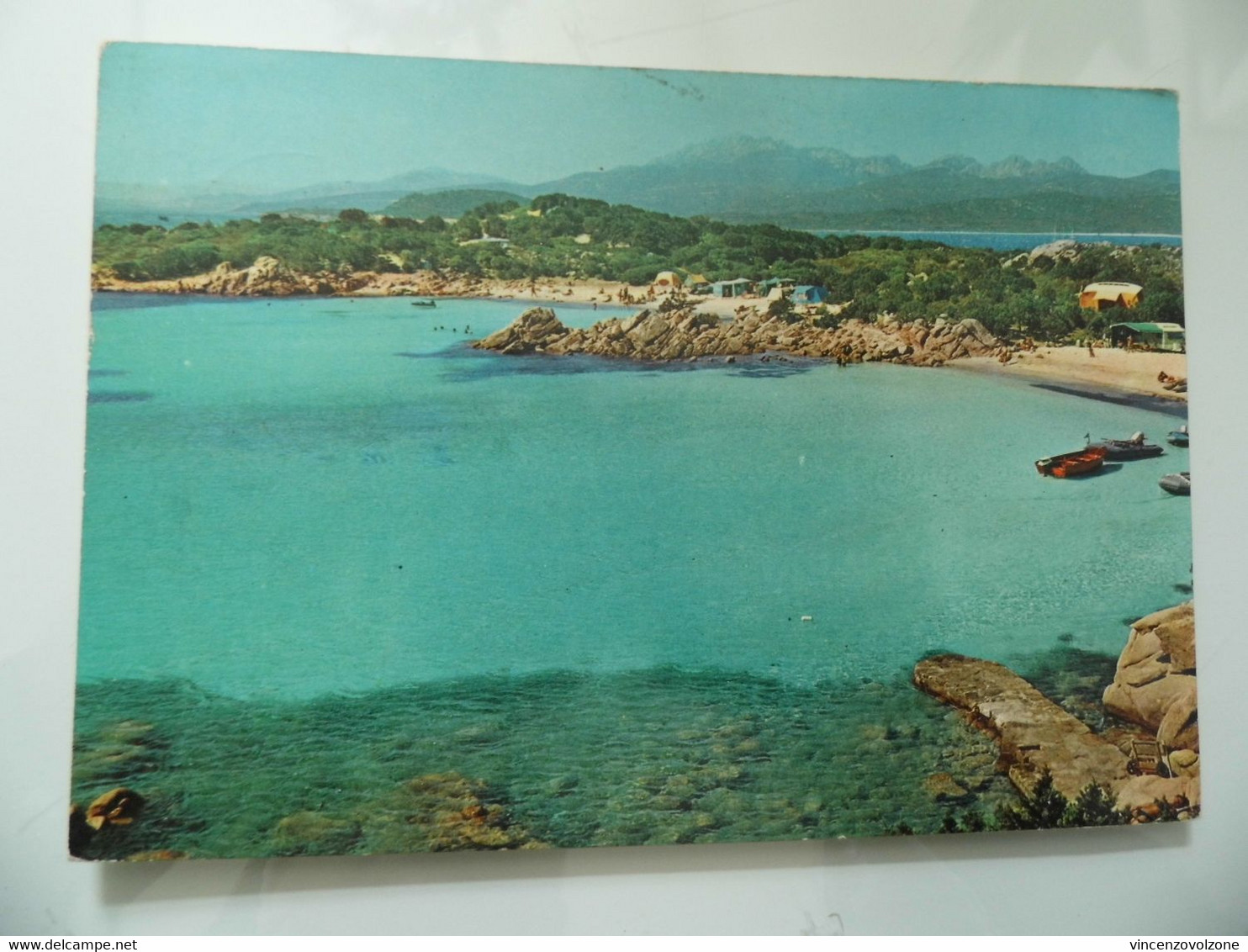 Cartolina Viaggiata "Costa Smeralda  CAPRICCIOLI" 1970 - Olbia