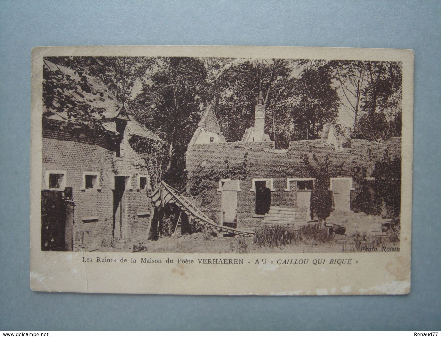 Roisin - Les Ruines De La Maison Du Poète VERHAEREN - Au Caillou Qui Bique - Honnelles