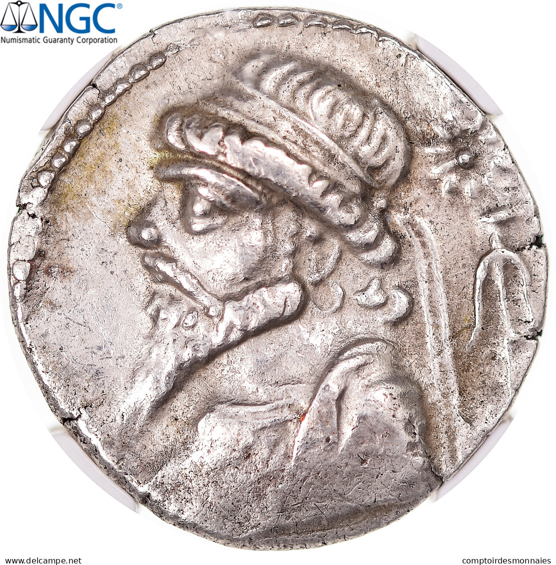 Monnaie, Royaume Parthe, Kamnaskires V, Tétradrachme, Ca. 54-32 BC, Seleucia Ad - Oriental