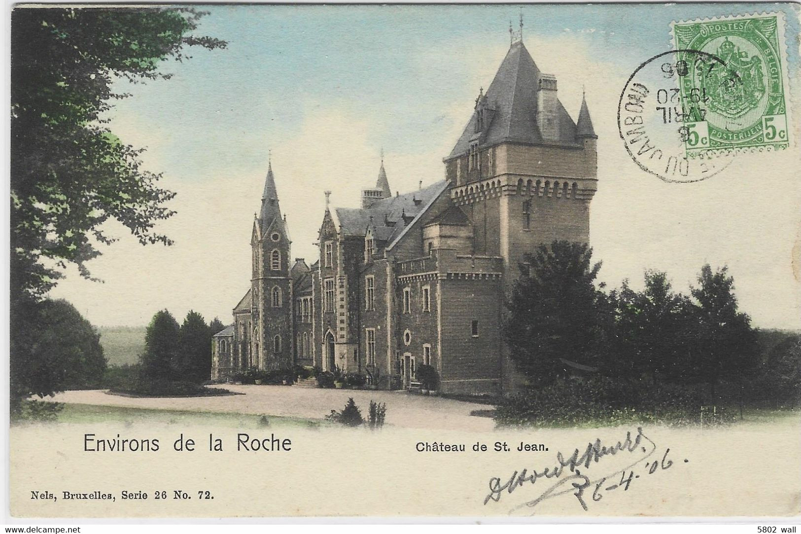 LA ROCHE-EN-ARDENNE : Le Château Saint-Jean - 1906 - La-Roche-en-Ardenne